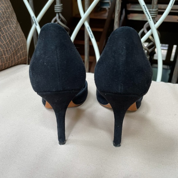 Vince Celeste d'Orsay Pointed Toe Pump Black 5.5 - Picture 5 of 11